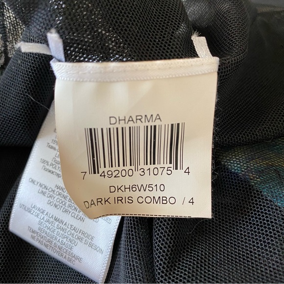 BCBGMaxAzria Dharma Dark Iris Combo Dress - Picture 12 of 14